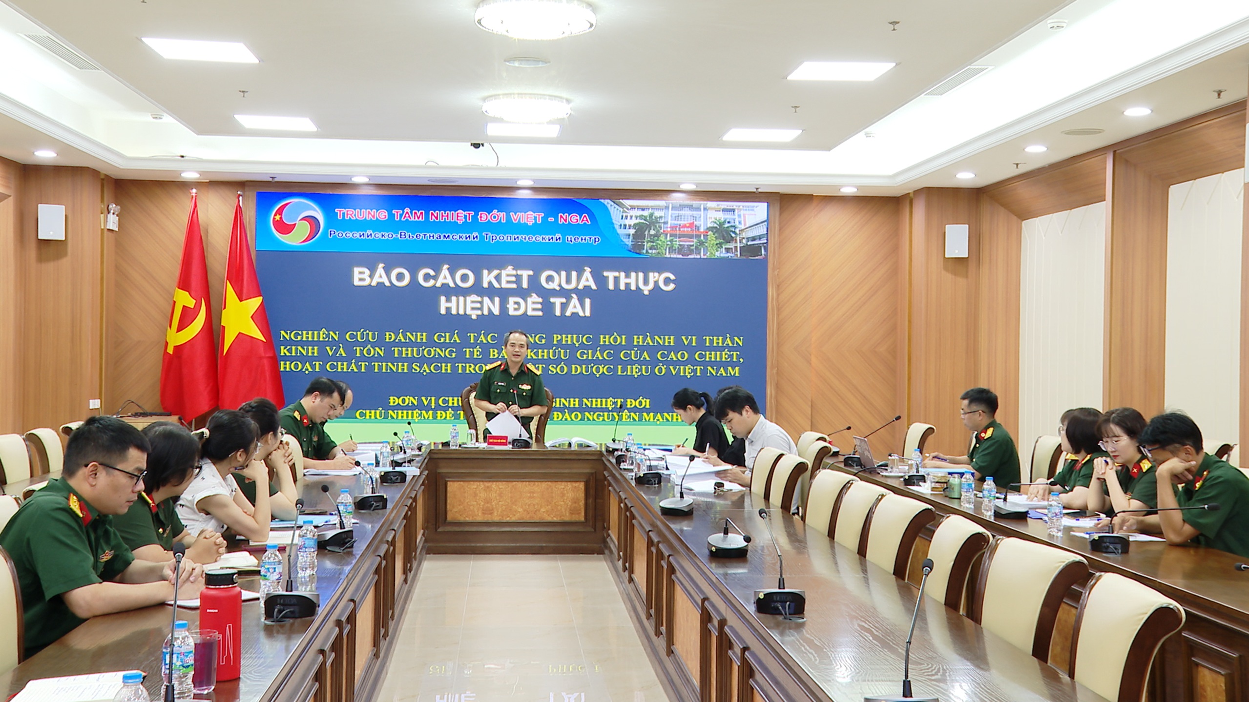 Nghiệm thu đề tài nghiên cứu đánh giá tác dụng phục hồi tổn thương biểu mô khứu giác từ dược liệu Việt Nam